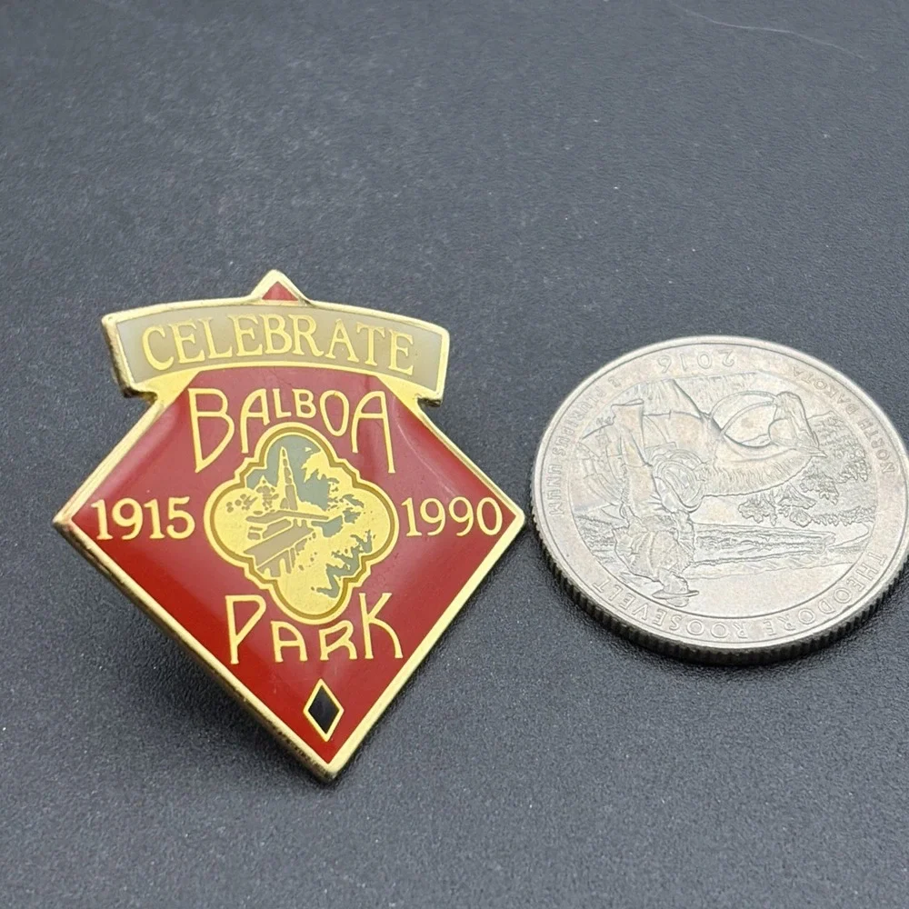 Celebrate‎ Balboa Park 1915-1990 Lapel Hat Pin